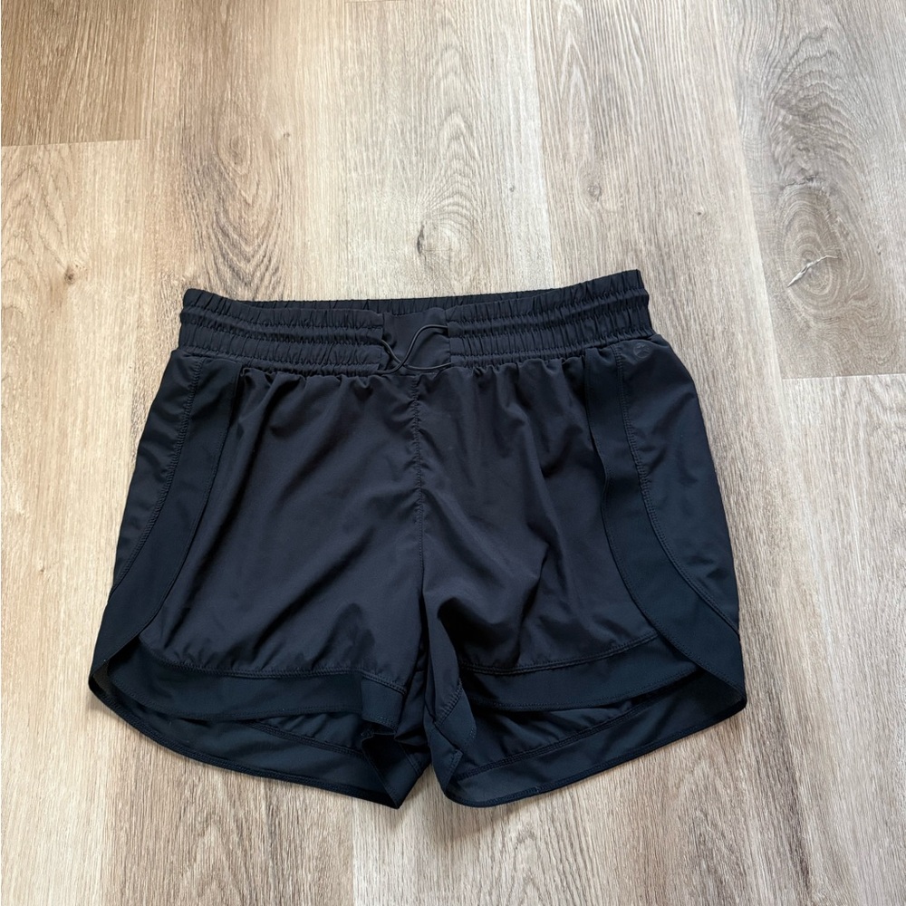 Women’s Black Athletic Running Shorts